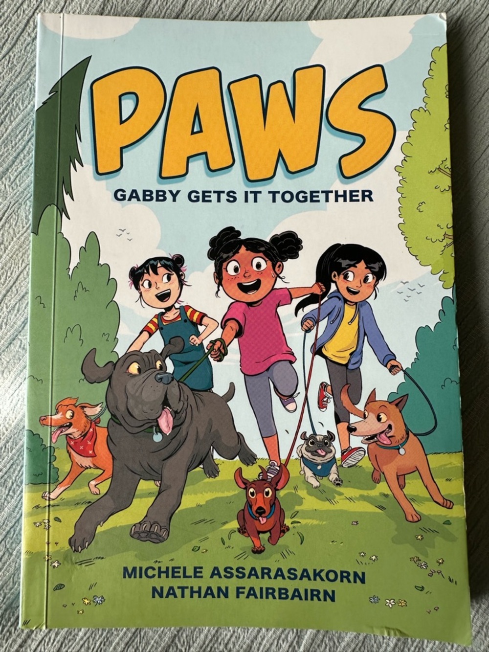 PAWS: Gabby Gets It Together - Colorful Kids Graphic Novel